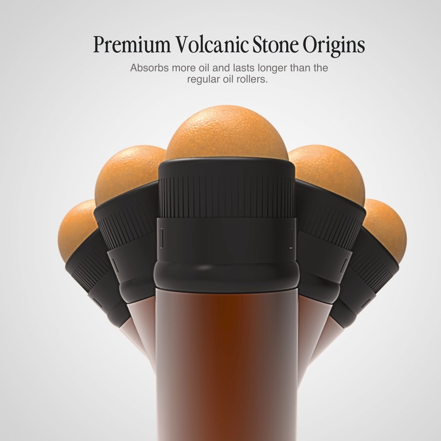 Noah Volcanic Oil Roller Duo (High oil absorption power, Premium quality, 2 rollers in one)