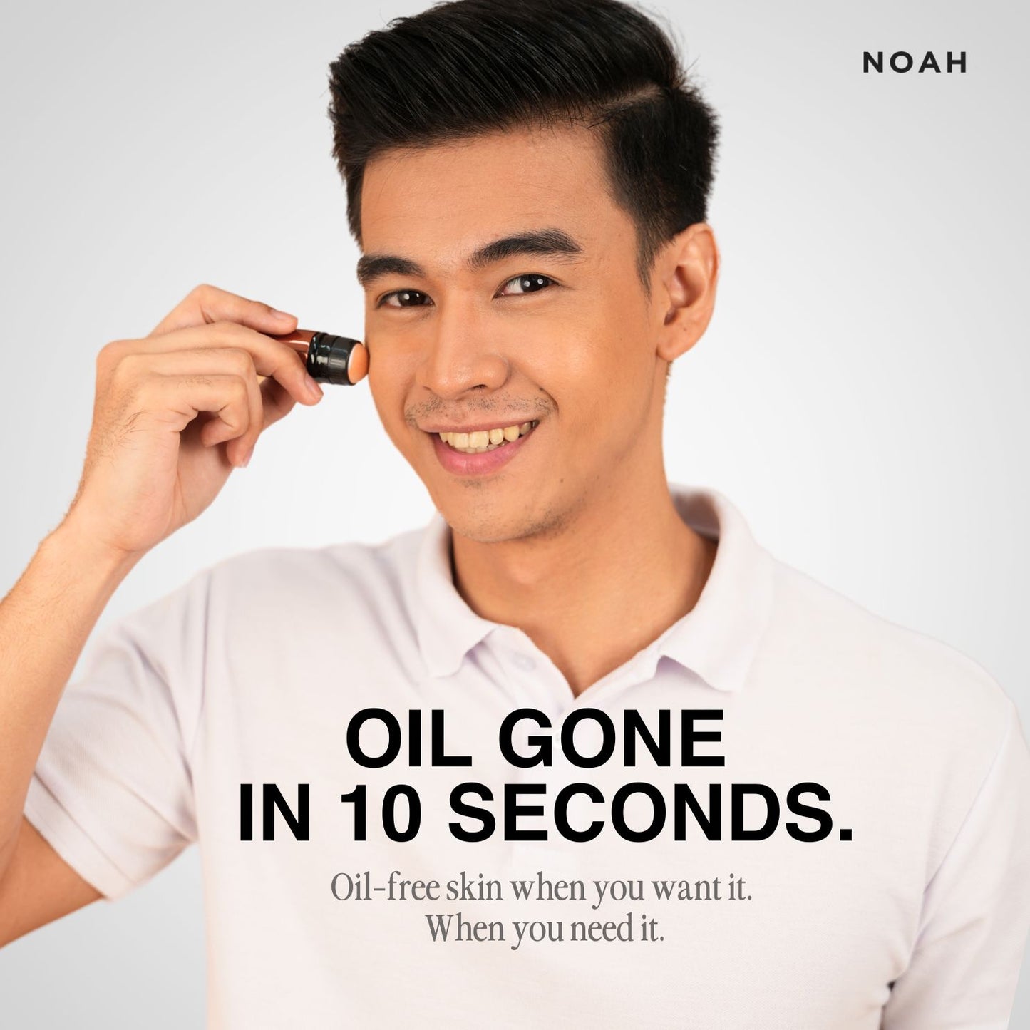 Noah Volcanic Oil Roller Duo (High oil absorption power, Premium quality, 2 rollers in one)