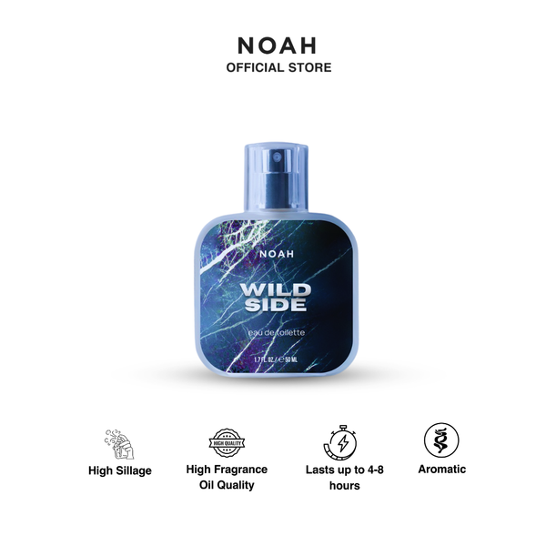 Noah Wild Side Eau De Toilette 50mL (Lasts up to 4-6 hours)