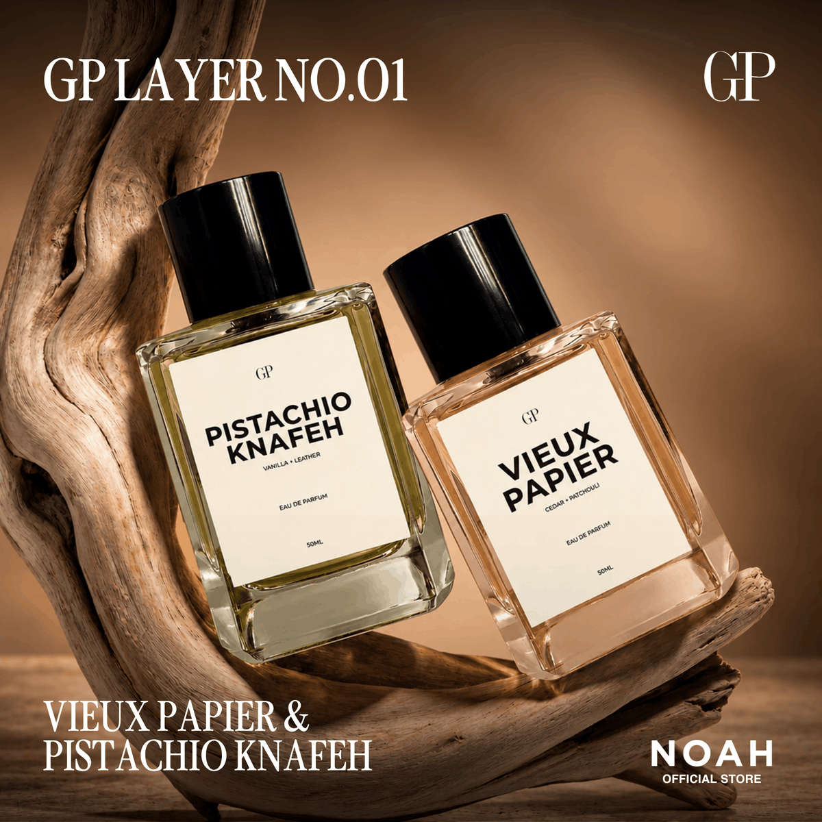 GP Layer No.01: Vieux Papier x Pistachio Knafe