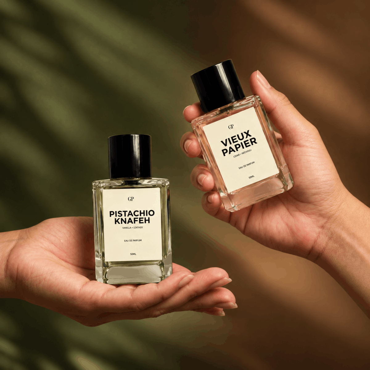 GP Layer No.01: Vieux Papier x Pistachio Knafe