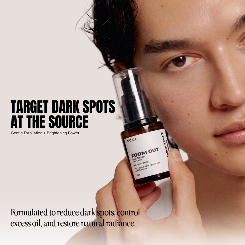 Skin Reset Kit ( Noah Niacinamide Face Bar, Oil Regulator Toner & Zoom Out Serum)