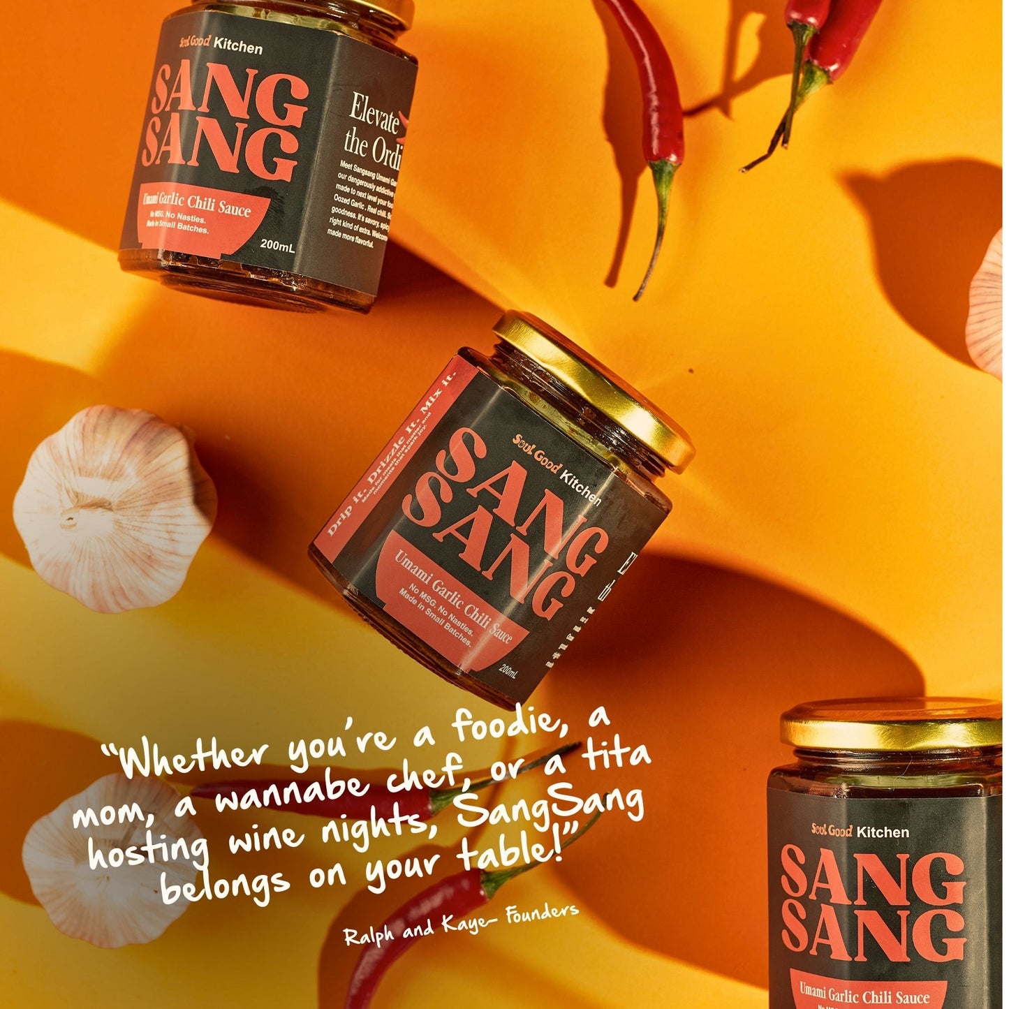 SangSang Umami Garlic Chili Sauce 200g