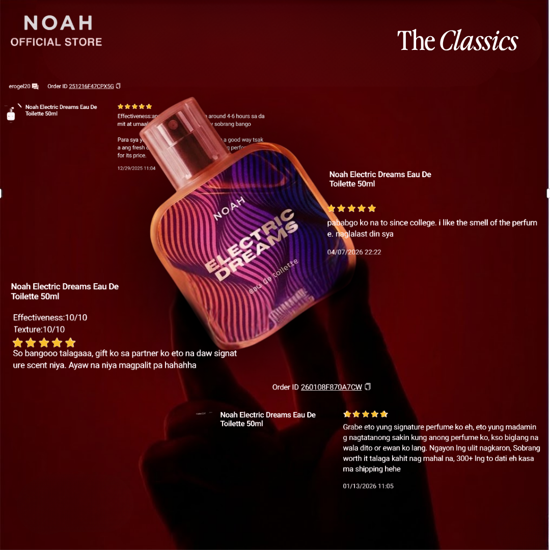 Noah Electric Dreams Eau De Toilette 50ml