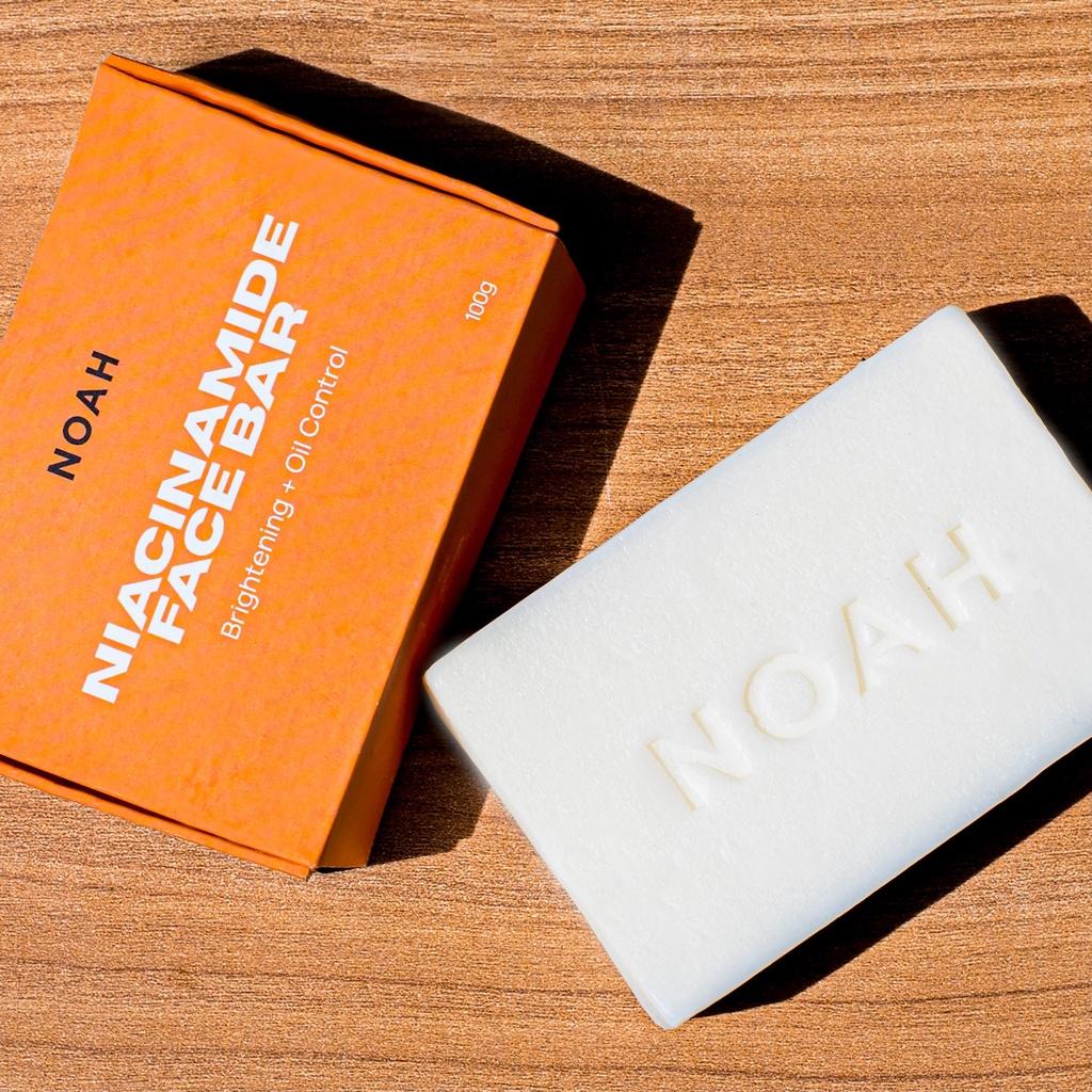 3 pcs Noah Niacinamide Face Bar  ( For All Skin Types - Removes Pimple Marks )