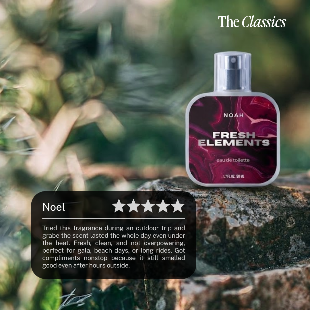 Noah Fresh Elements Eau De Toilette 50mL Lasts Up To 4-6 Hours Unisex