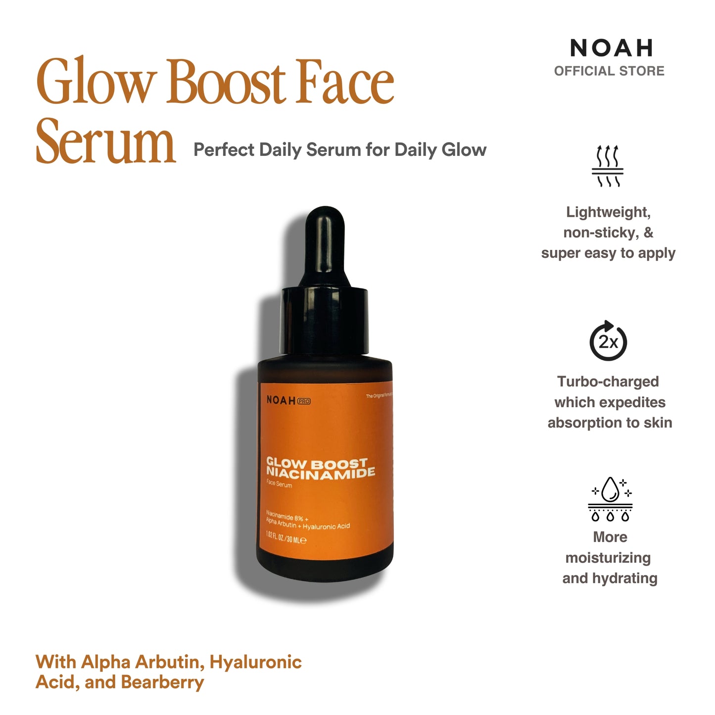 Noah Dual Action Glow & Dark Spot Correcting Serums – Fast-Acting Solutions for Radiant, Even Skin!