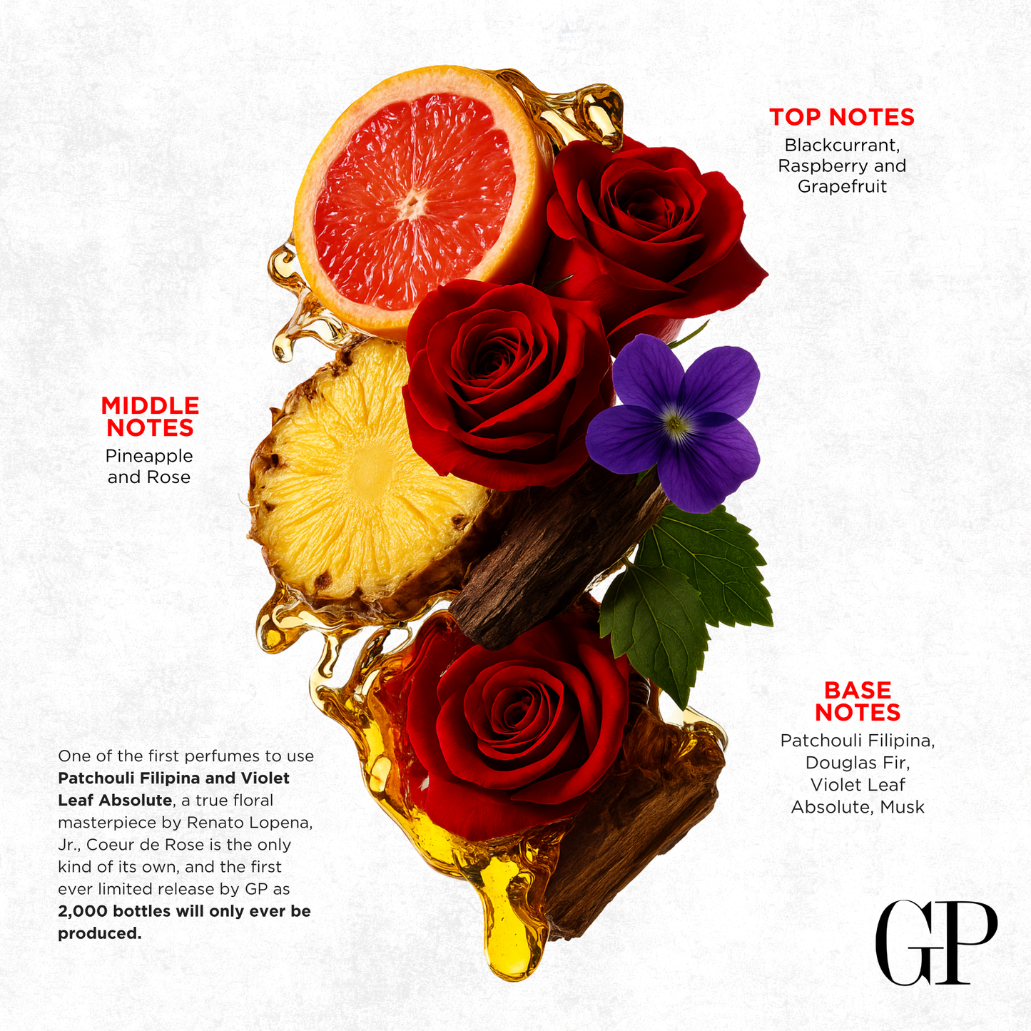 GP Coeur De Rose Eau De Parfum 50ml - Dreamer Collection