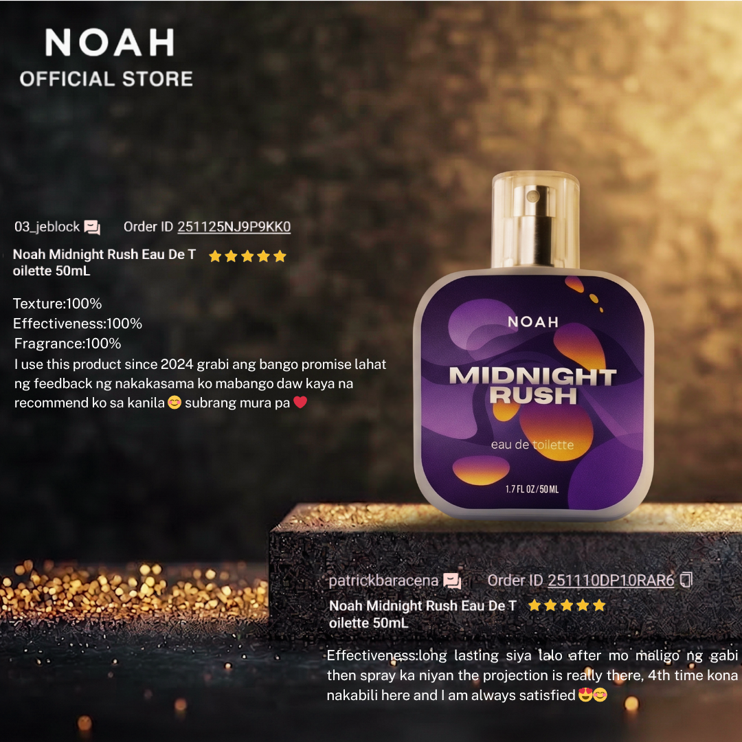 Noah Midnight Rush Eau De Toilette 50mL
