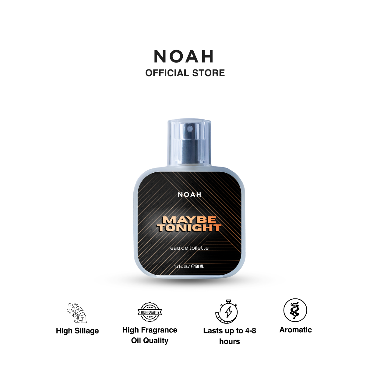 NOAH Maybe Tonight Eau De Tollete 50mL (Lasts Up to 4-6 hours)
