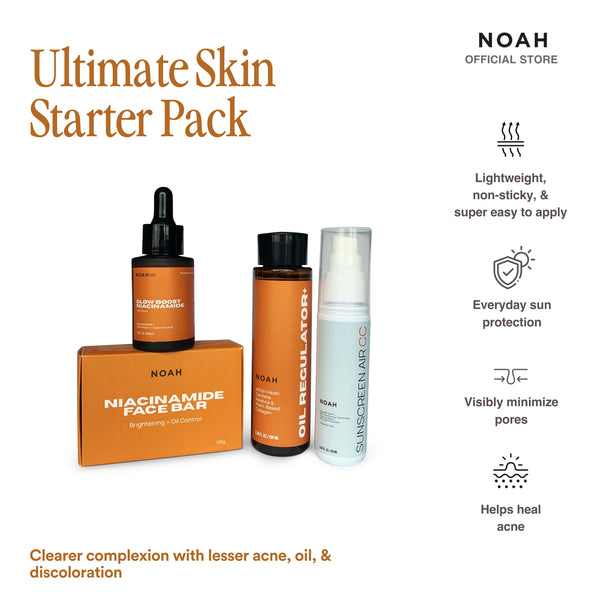 NOAH Ultimate Skin Starter Pack w/ Sunscreen Air CC