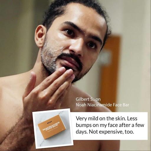 3 pcs Noah Niacinamide Face Bar  ( For All Skin Types - Removes Pimple Marks )