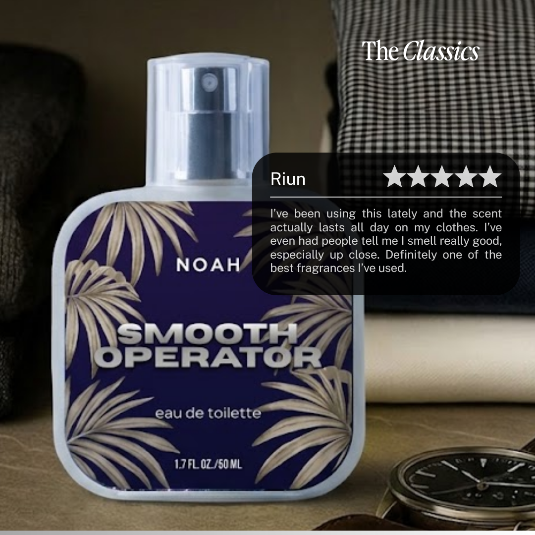 Noah Smooth Operator Eau De Toilette 50ml Perfume Lasts Up To 4-6 Hours
