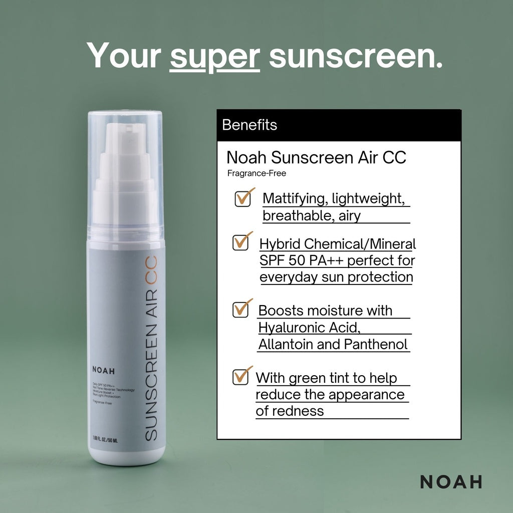NOAH SUNSCREEN AIR CC SPF 50 PA++