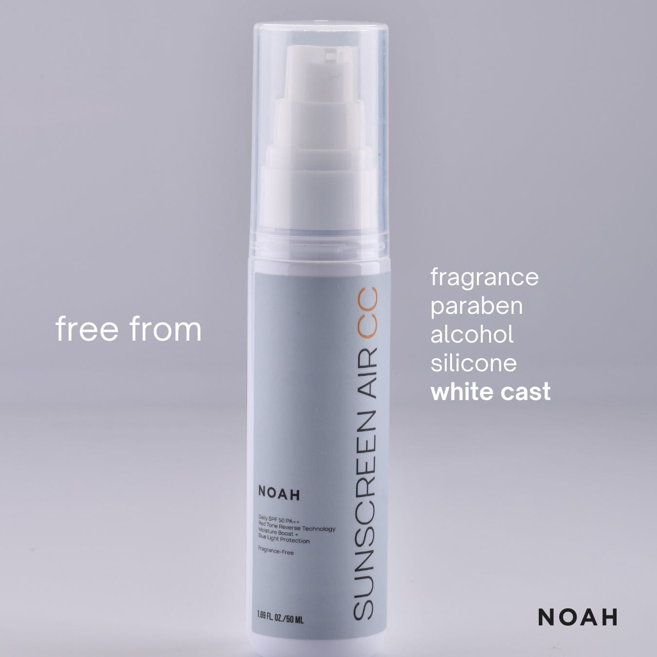 NOAH SUNSCREEN AIR CC SPF 50 PA++